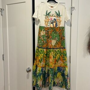 Farm Rio tshirt dress